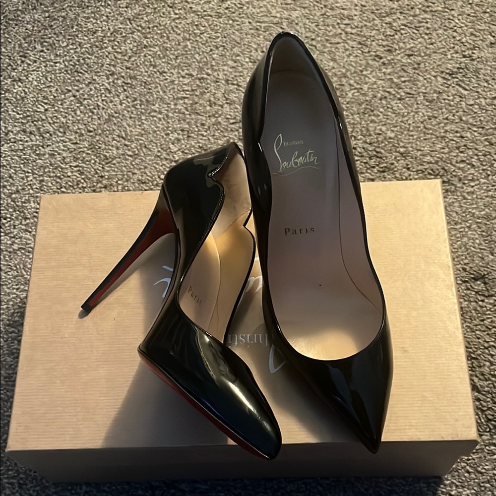 Christian Louboutin Black Stiletto Heels
